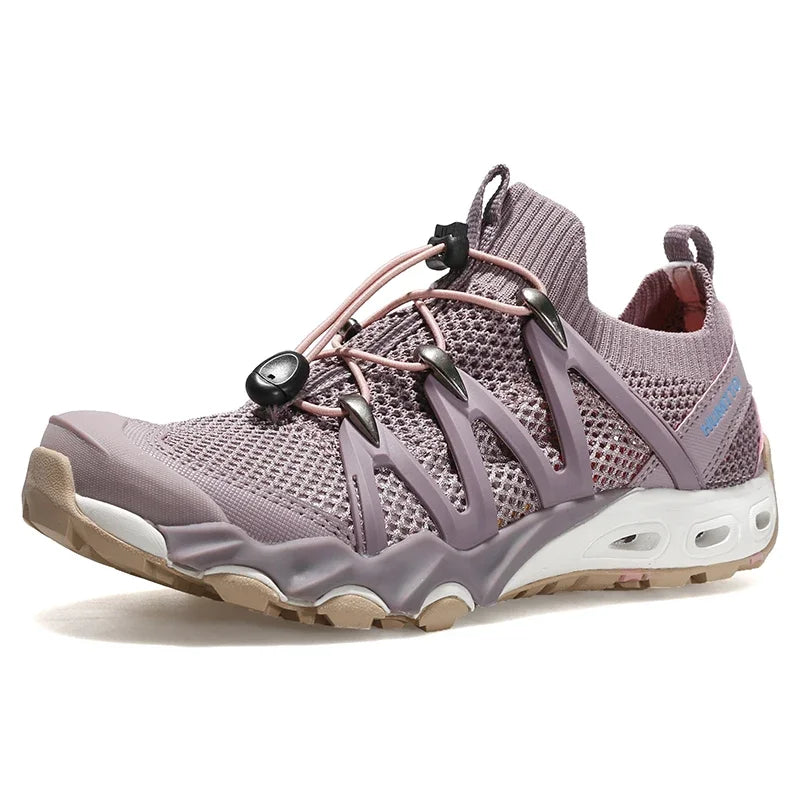 HUMTTO Women's Hiking Shoes Lightweight Outdoor Walking Summer Sneakers for Women 2025 Mountain Trekking Casual Water Shoe Woman