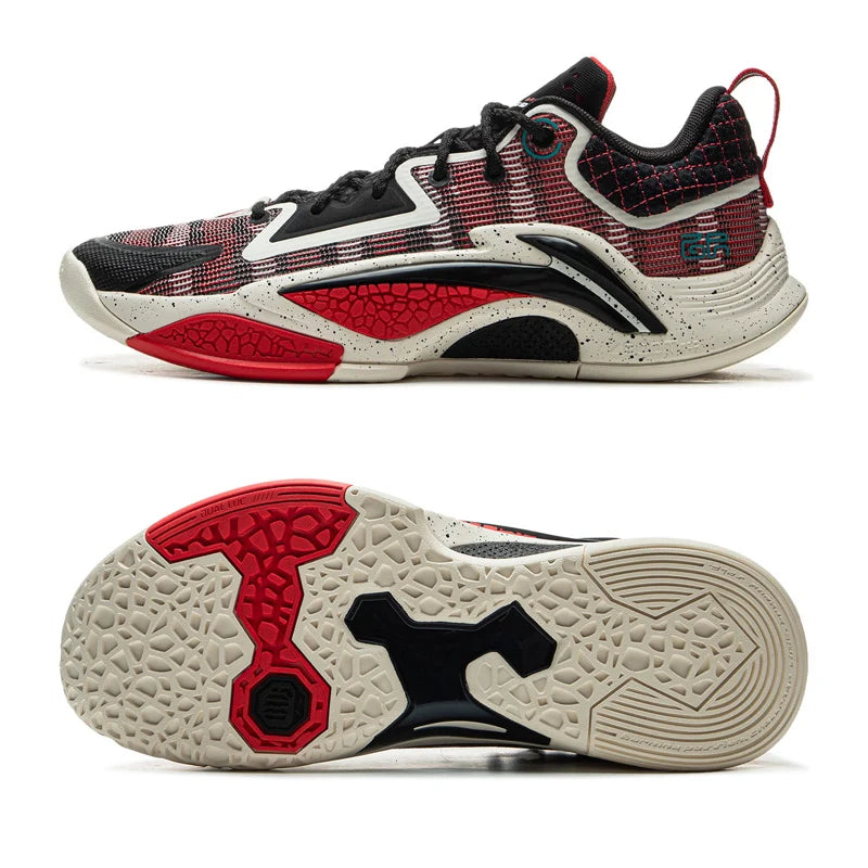 Li-Ning Men BAD5 DOMINATOR I Outdoor Basketball Shoes BOOM Cushion Stable Support LiNing Wearable Sport Shoes ABFV003