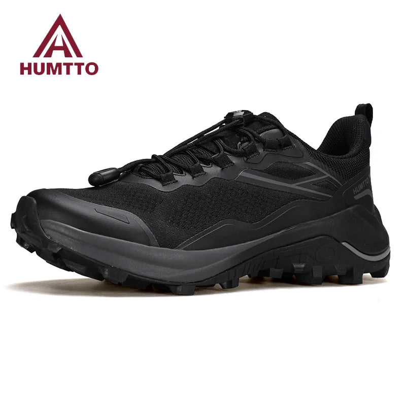 HUMTTO Chaussures d'escalade d'été pour hommes Chaussures de randonnée de haute qualité Baskets de marche pour hommes de créateur en plein air Bottes antidérapantes pour hommes