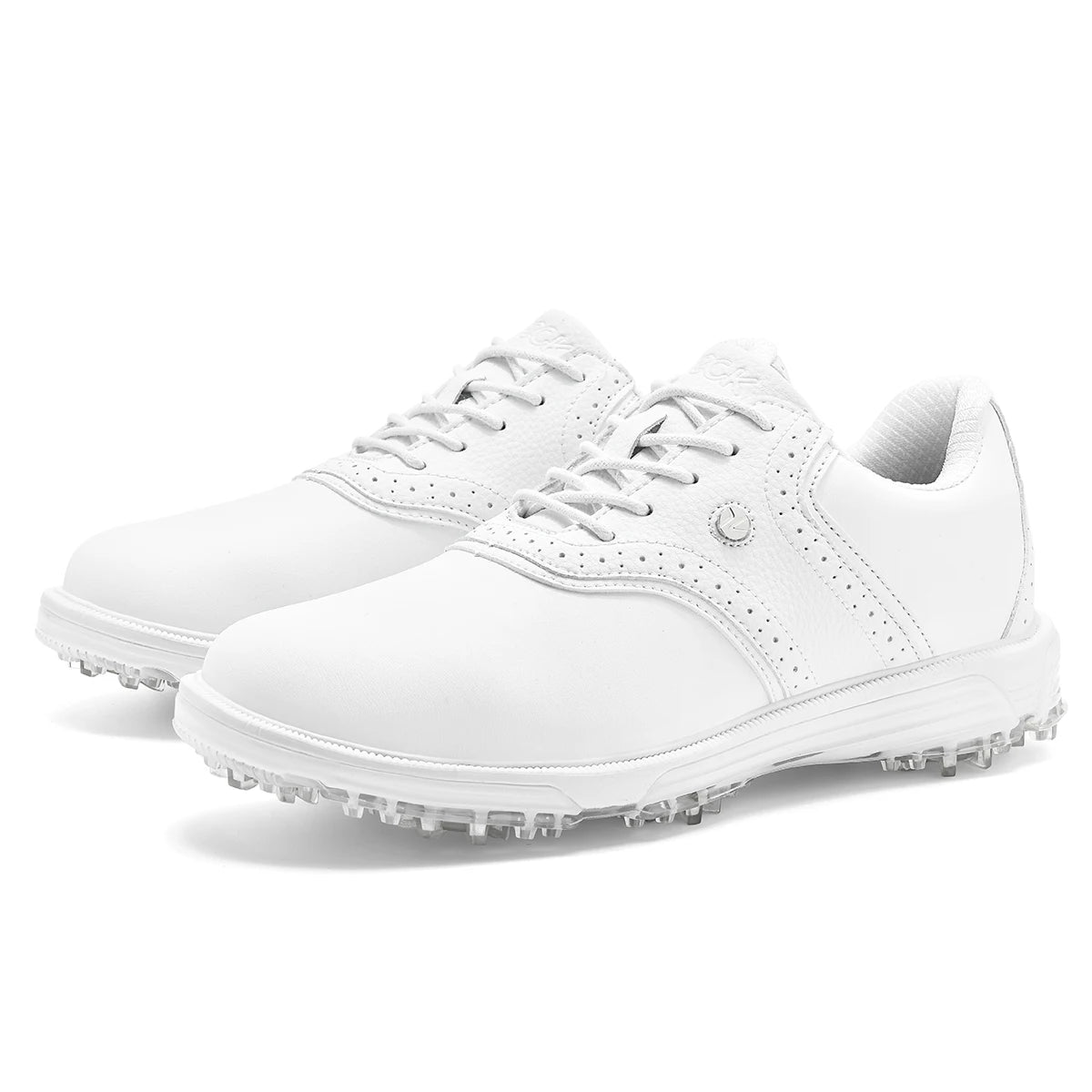 Golf Shoes waterproof Golfer Sport shoes Man Ankle Golf Sneaker supplies Golfing Shoes Non Slip Comfortable Walking Shoe white