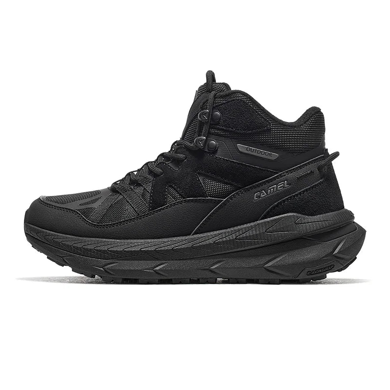 GOLDEN CAMEL Sports Shoes Men Women Hiking Boots Non-slip Wear-resistant Waterproof Height-increasing Climbing Trekking Shoes