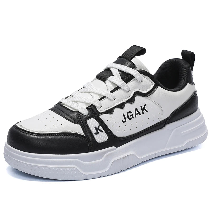 Plus Big Size 49 50 51 52 Flat Leather Sneakers Fashion Casual Shoes Men Sports Shoes Skateboarding Zapatillas Deportivas Hombre