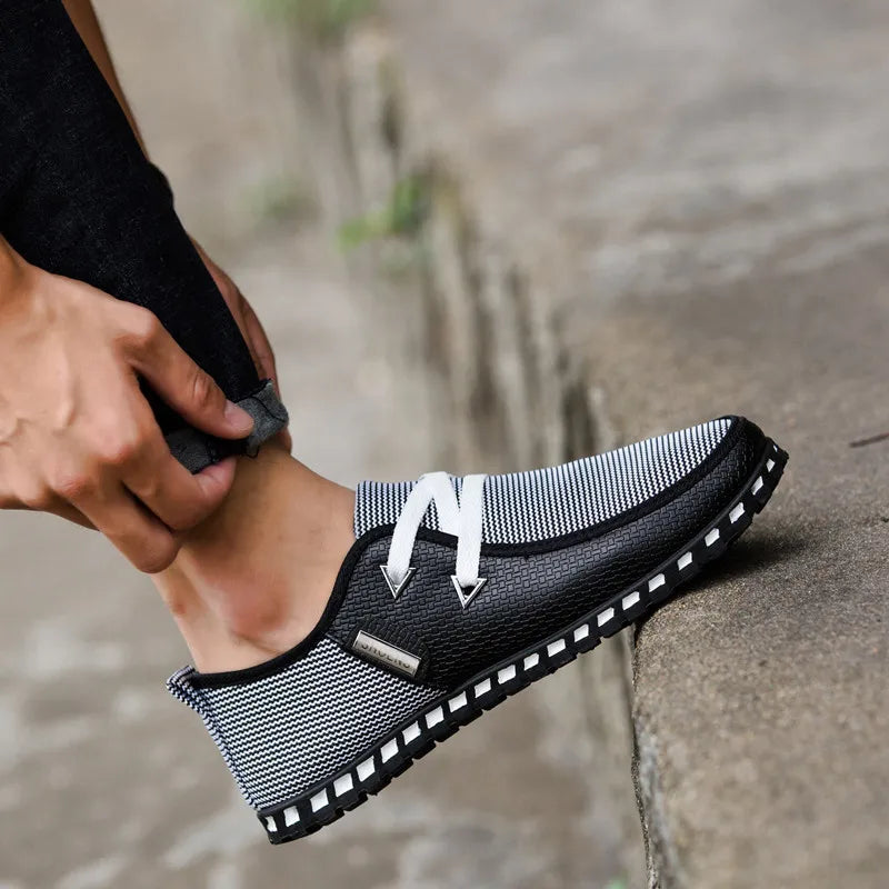 Leather Sneakers Shoes 11