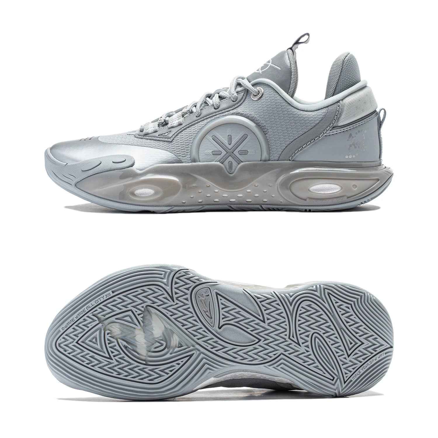 Li-Ning Men Wade ALL CITY 12 Professional Basketball Shoes BOOM Cushion Stable Support Wearable Sneakers Sport Shoes ABAU015