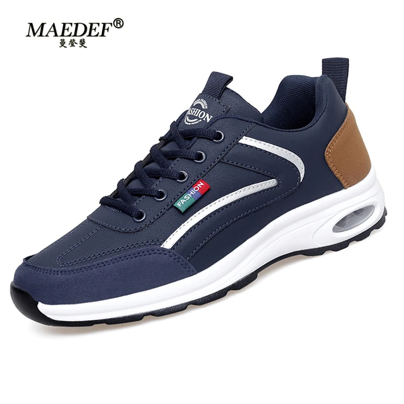 MAEDEF Mens Shoes Casual Lace Up Men's Sneakers Man Sports Shoes Non Slip Tennis for Men Sneakers Vulcanized Man Shoe Footwear