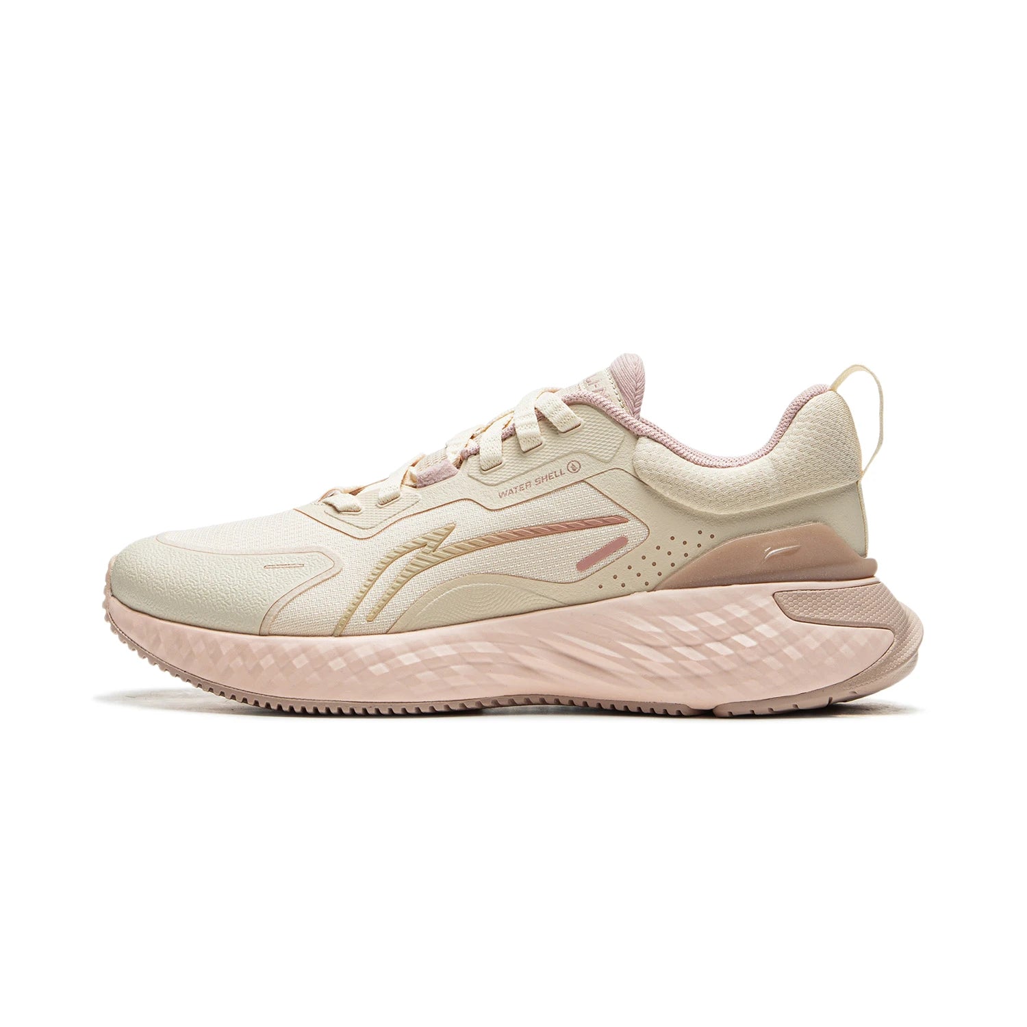 Li-Ning Women LN CLOUD SHIELD Running Jogger Shoes Water-repellent Cushion Comfort LiNing Casual Sports Jogging Sneakers AGLU244