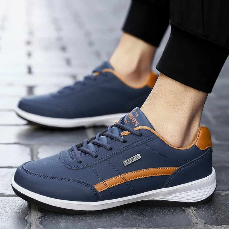 MAEDEF 2024 Chaussures plates pour hommes Chaussures de sport pour hommes Chaussures décontractées Baskets de plein air à lacets pour hommes Chaussures de course à pied pour hommes