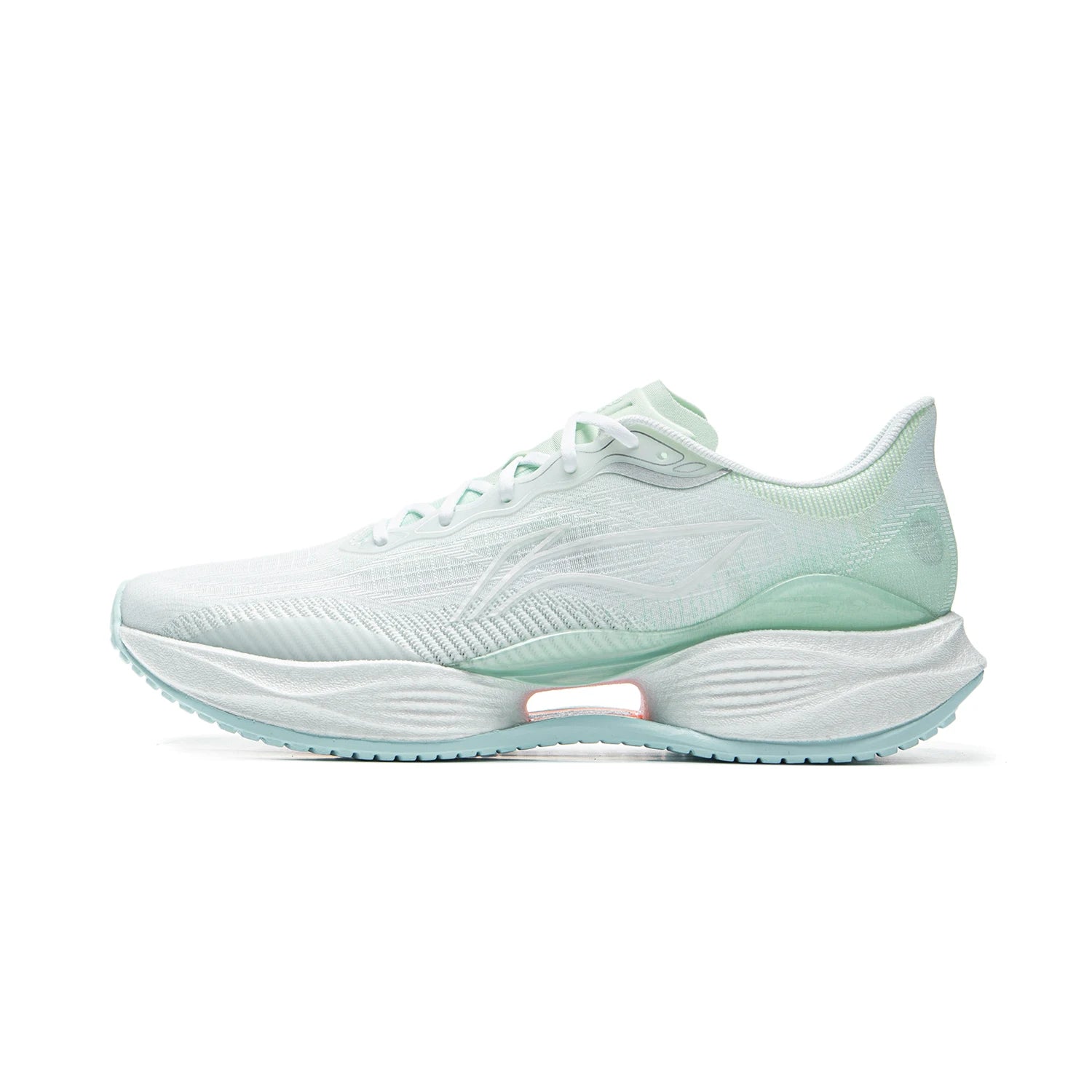 Li-Ning Women SUPER LIGHT 22 Light Running Shoes TEMPO BOUNSE Cushion BOOM FIBER LiNing Wearable Anti-Slip Sneakers ARBV002