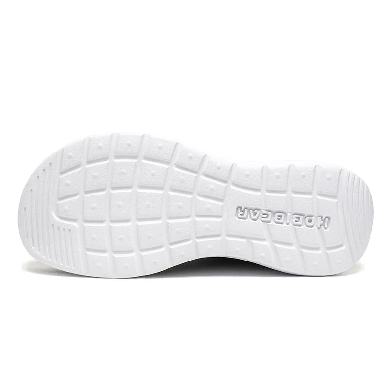 HOBIBEAR Wide Toe Running Shoes Men Woman Comfortable Travel Sneakers Breathable Lace-Up Non Slip Walking Shoes