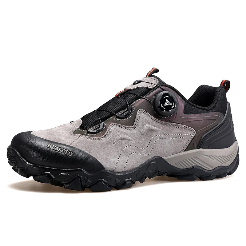 HUMTTO Breathable Hiking Boots Luxury Designer Trail Men's Sneakers Anti-slip Sports Shoes for Men Outdoor Trekking Sneaker Man