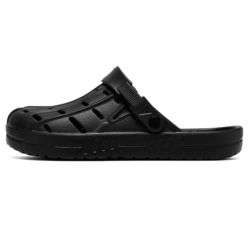 Sandales en caoutchouc pour hommes, sabots, chaussures de plage et de jardin pour pieds larges, grandes tailles 50, 51, 52, 53, 54, 55, 56, 57, 58