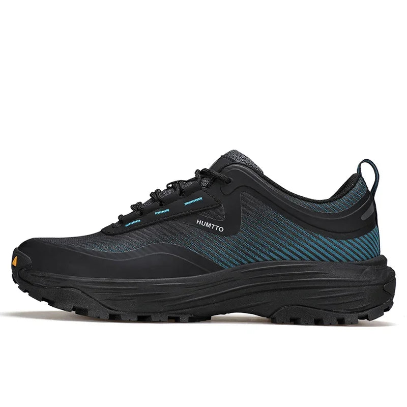 HUMTTO Breathable Gym Running Shoes for Men Cushioning Sneakers Black Trainers Man Luxury Designer Marathon Men's Sports Shoes