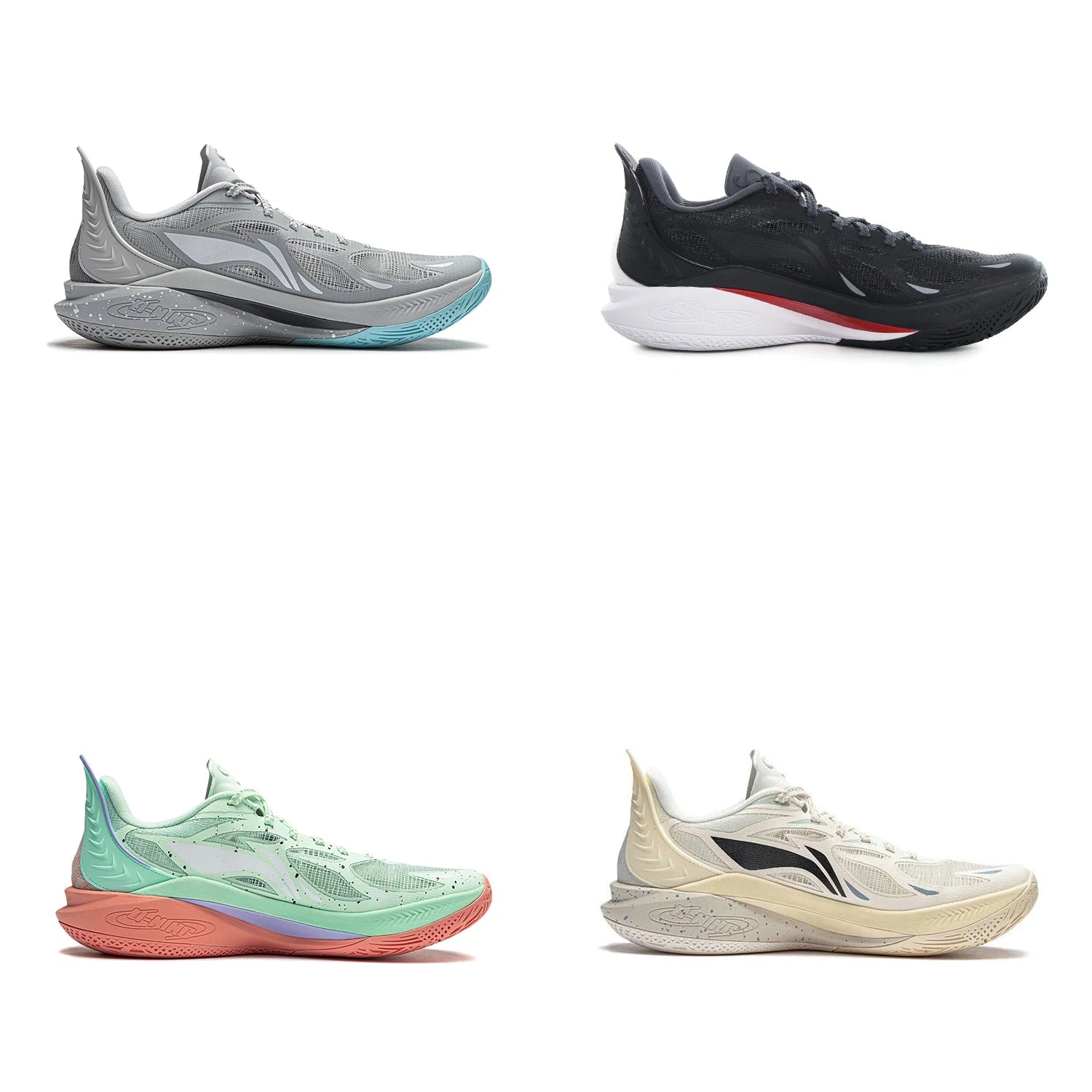 Li-Ning Men SONIC XII Professional Basketball Shoes BOOM Cushion LIGHT FOAM PLUS Wearable Competition Sport Sneakers ABAU019