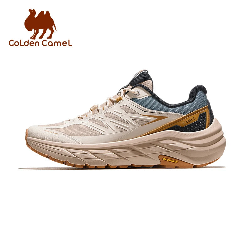 GOLDEN CAMEL Hiking Shoes Men and Women Sneakers Anti-slip Shock Absorption Grip Trekking Shoes for Men Lightweight Comfortable