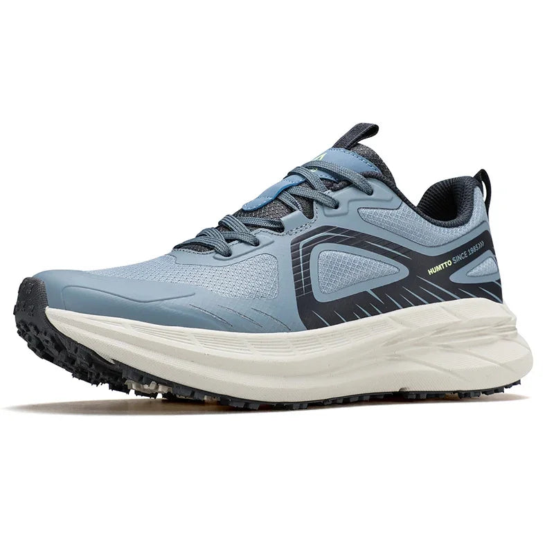 HUMTTO Breathable Gym Running Shoes for Men Cushioning Sneakers Black Trainers Man Luxury Designer Marathon Men's Sports Shoes
