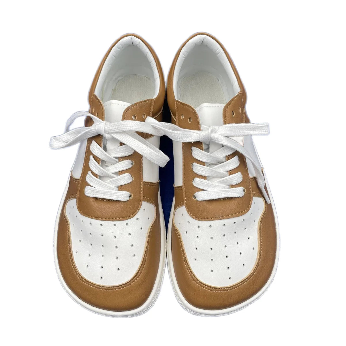 Tipsietoes Barefoot Genuine Leather 2025 New Sneaker For Women Men Flat Soft Zero Drop Sole Wider Toe Box Flexible Light Weight