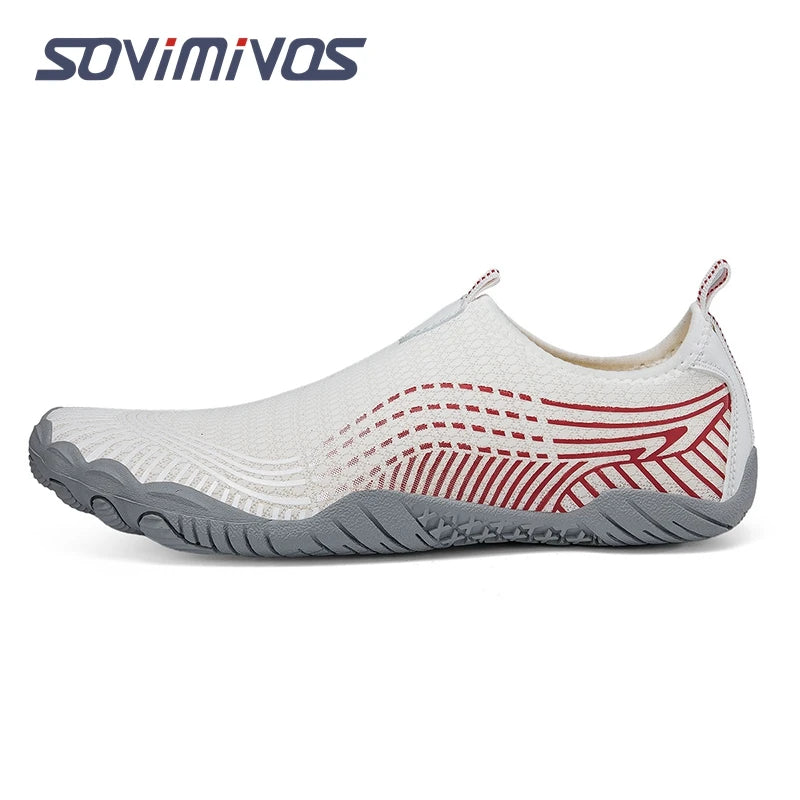 Unisex Barefoot Shoes for Men Women Wide Toe Beach Walking Sneakers Zero Drop Outdoor Elastic Band Running Beach Slipper Sandals