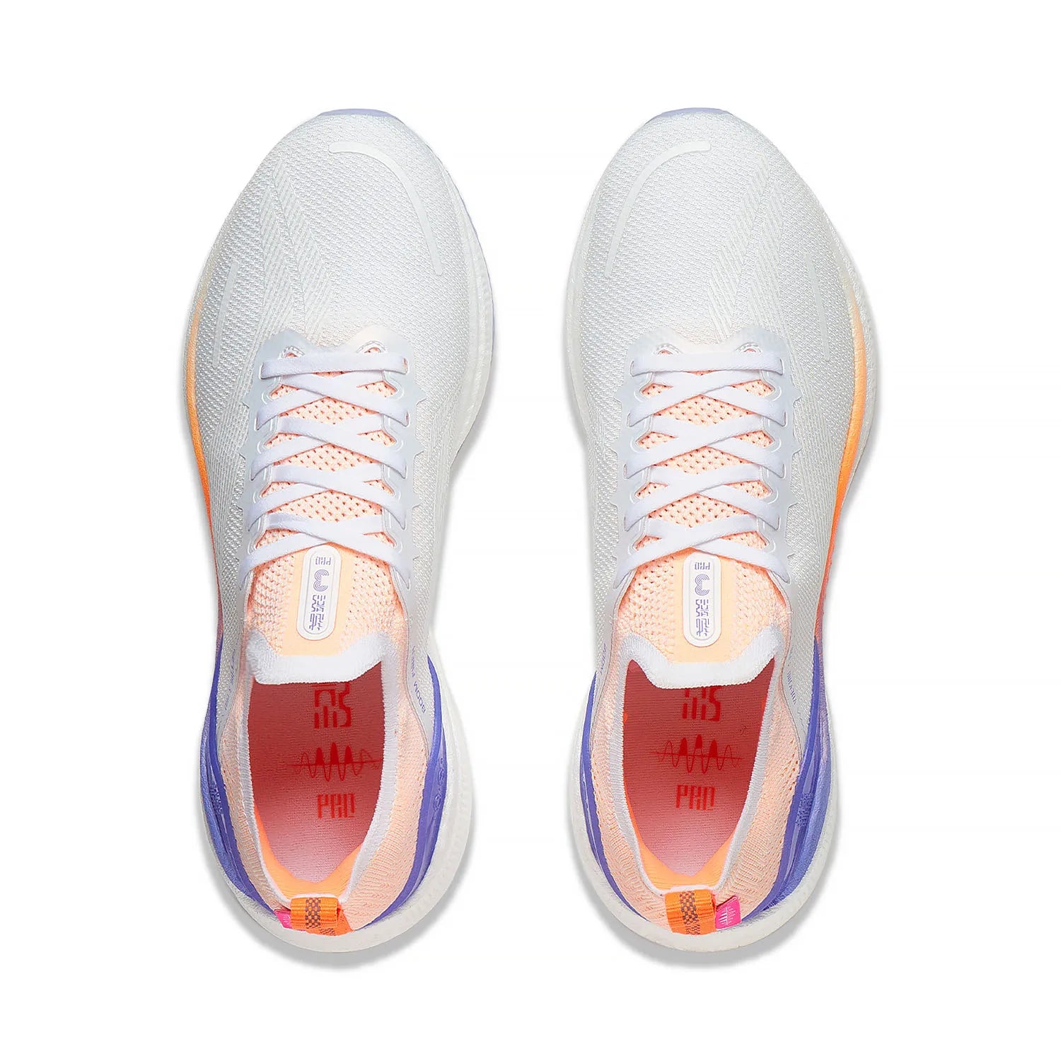 Li-Ning Men YUEYING 3 PRO Cushion Running Shoes Breathable LiNing BOOM FIBER Stable Support Anti-Slippery Sport Sneakers ARHT017