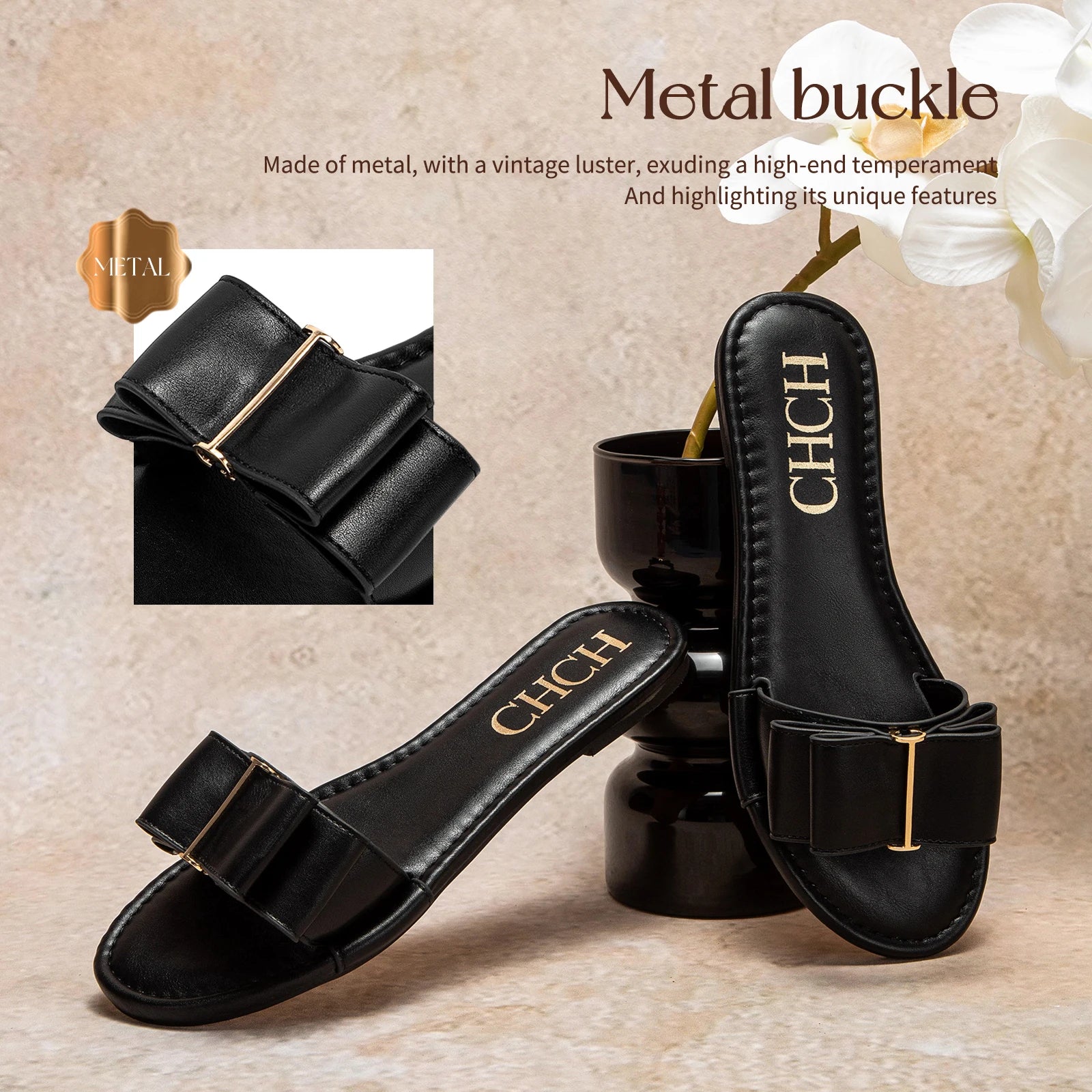 Slippers high quality PU flat women's shoes red shoes luxury brand new listing