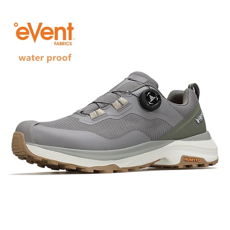 HUMTTO Chaussures de randonnée imperméables pour hommes, bottes de trekking respirantes, chaussures de sport pour camping en plein air, baskets d'hiver antidérapantes pour hommes