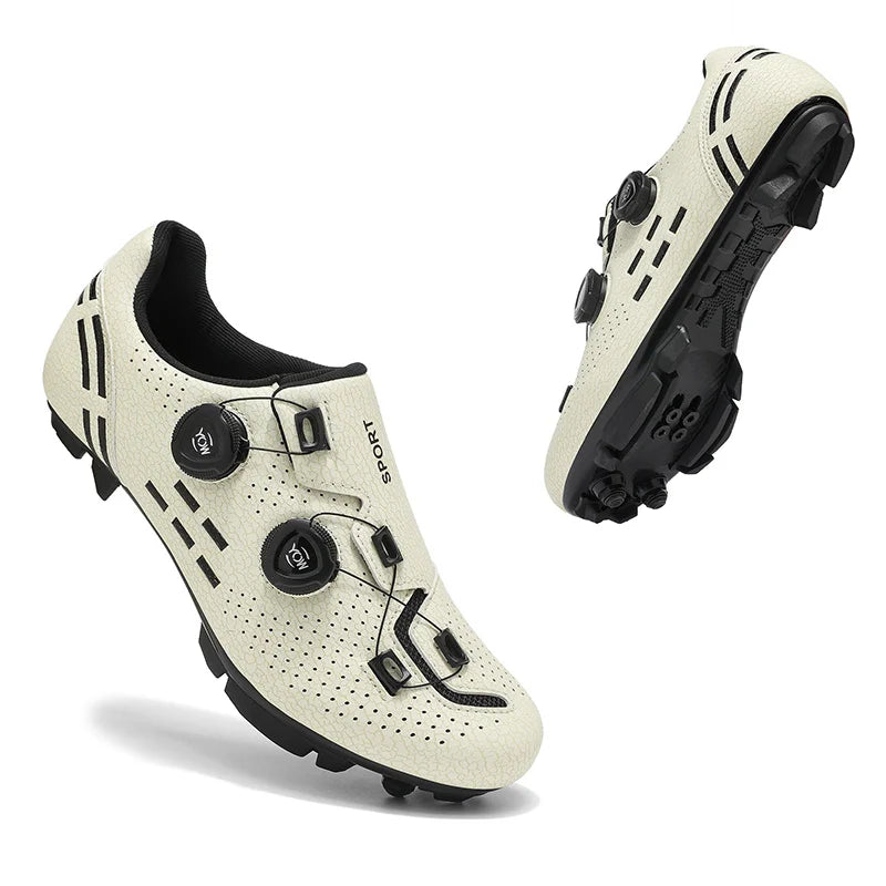 New Cycling Shoes Mtb Flat Pedal Bicycle Sneaker Man Cleat Shoes Bicycle Mountain Bike Shoe Racing Lock Footwear Cycling Shoes