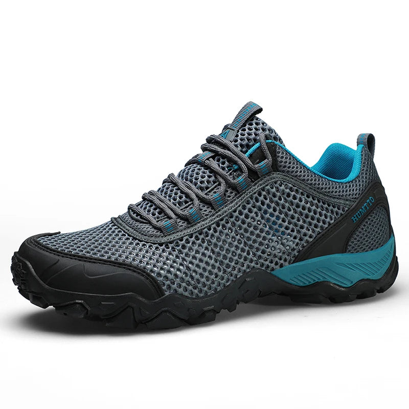 HUMTTO Chaussures pour hommes antidérapantes sport respirant été chaussures de randonnée homme extérieur luxe concepteur trekking escalade hommes baskets