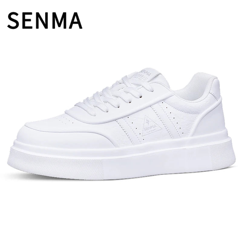 SENMA Men's Shoes Thick Soled Casual Sports Shoes Lightweight Skateboarding Shoes Men's Sneakers Walking/Jogging/Tennis Shoes