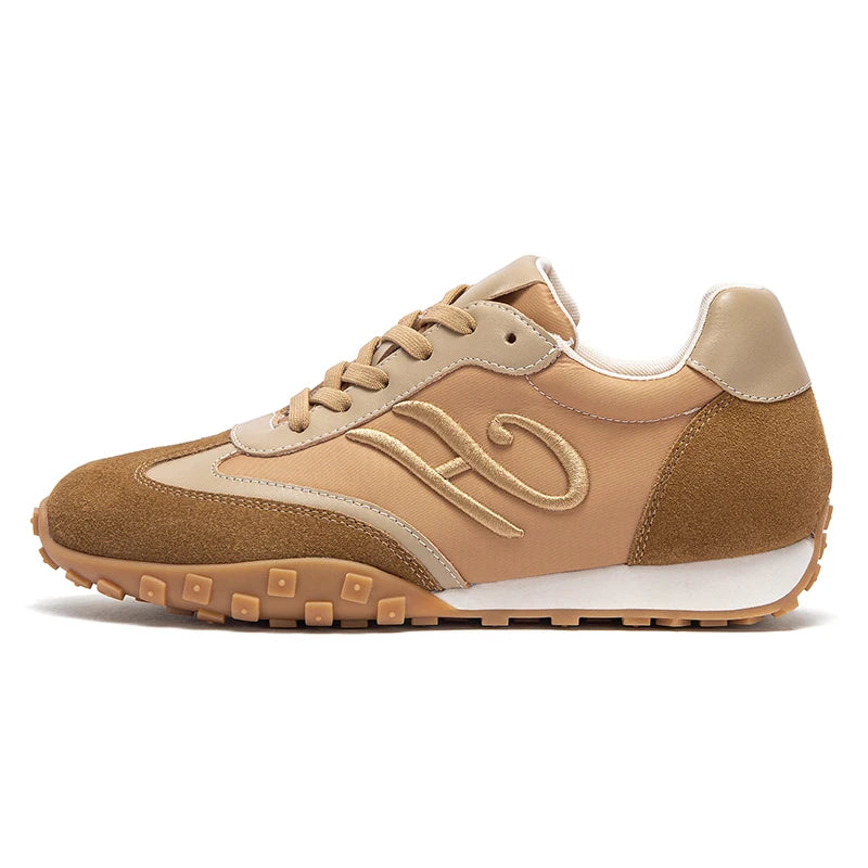Women's casual shoes spring and summer running net non-slip wear-resistant oxfords bottom lace-up casual sneakers balance shoes