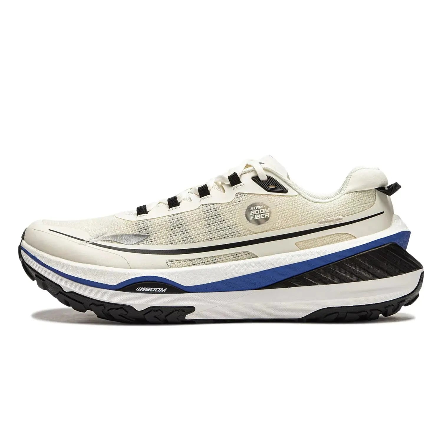 Li-Ning Men DI LU Trail Running Shoes Long Distance BOOM FIBER Cushion Sport Shoes Wearable Anti-Slip Sneakers ARNU003 ARNU009