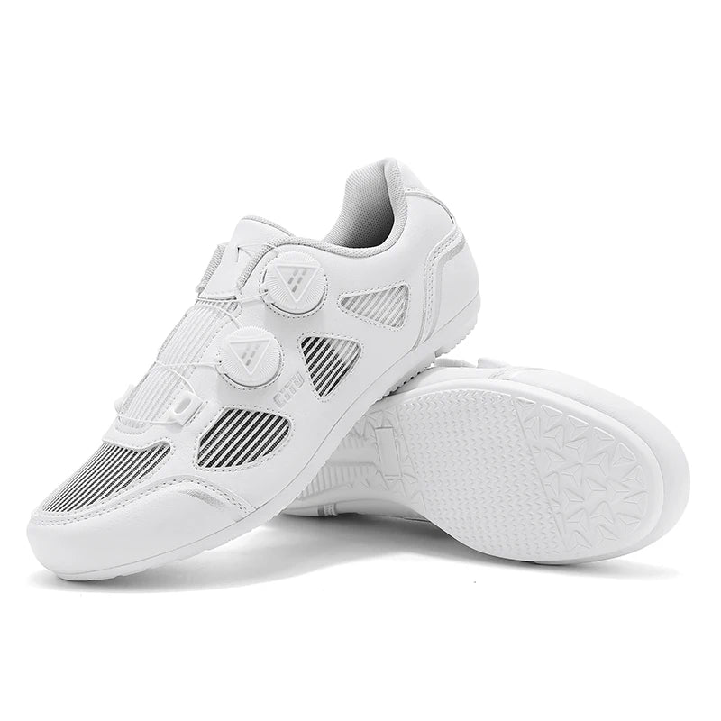 Non Lock Cycling shoe man with Cleat Shoes MTB Flat pedal bicycle shoes Outdoor Sports Speed Indoor Mountain Bike Shoes woman
