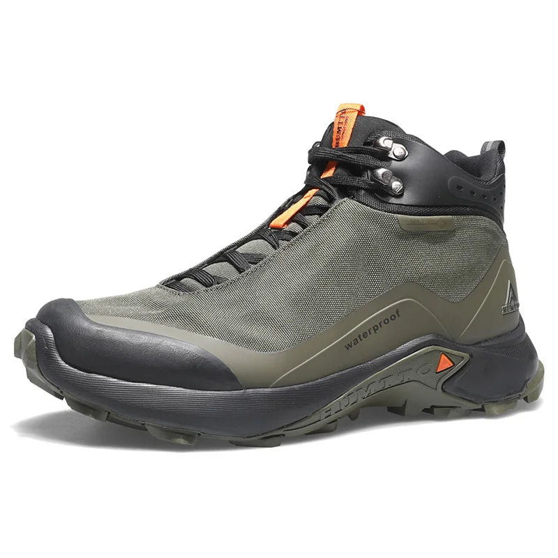 Chaussures de randonnée HUMTTO pour hommes, bottes de randonnée professionnelles pour l'escalade, le camping, la montagne, la chasse et le sport