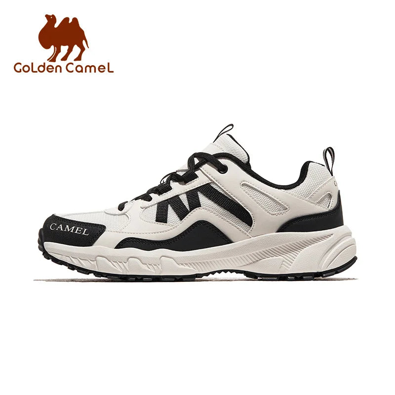 GOLDEN CMAEL Hiking Shoes Men Waterproof Non-slip Trail Sports Running Male Sneakers Wear-resistant Trekking Shoes for Men 2023