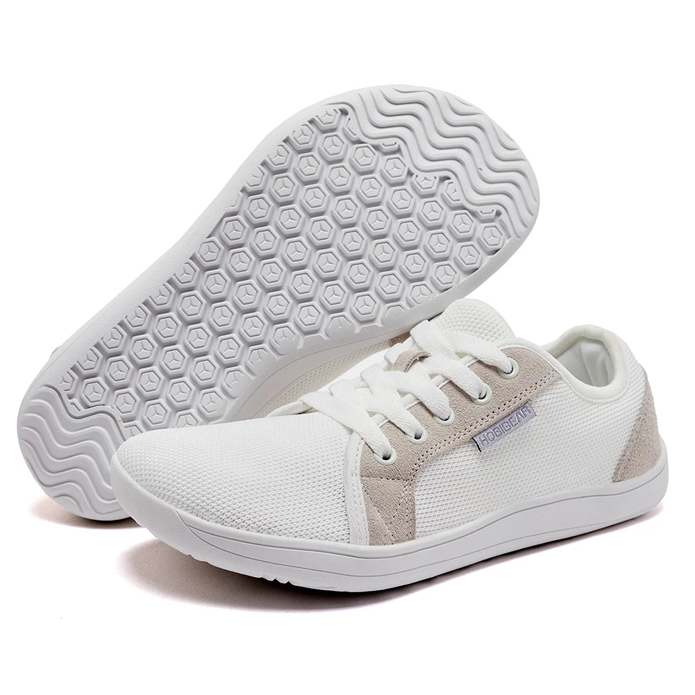 HOBIBEAR Minimalist Barefoot Shoes Unisex Zero Drop Sole Wide Toe Casual Running Sneakers