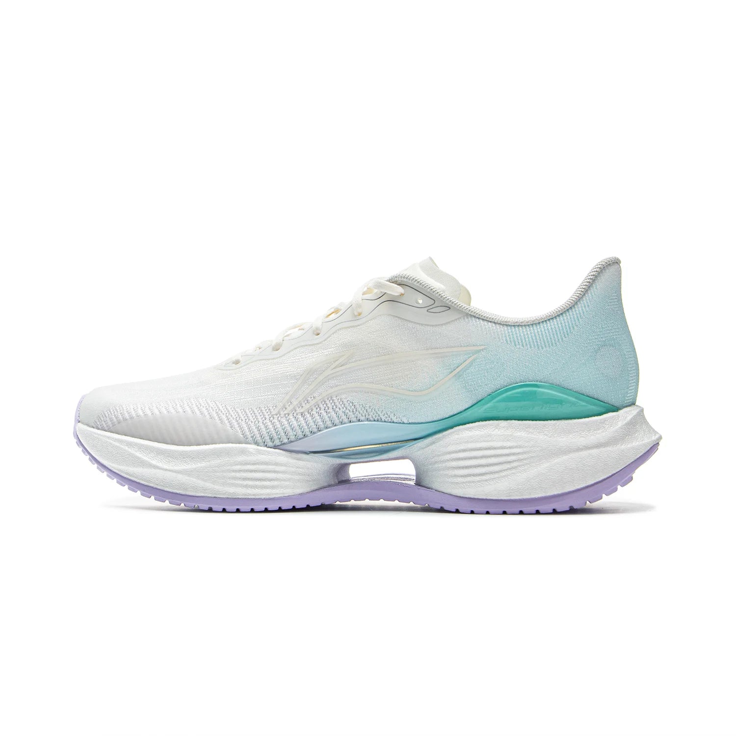 Li-Ning Women SUPER LIGHT 22 Light Running Shoes TEMPO BOUNSE Cushion BOOM FIBER LiNing Wearable Anti-Slip Sneakers ARBV002