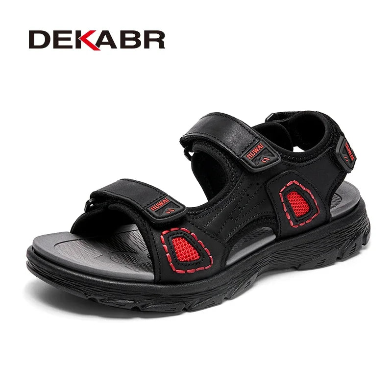 DEKABR Hot Sale Classic Comfortable Fashion Man Beach Sandals Summer Men's Outdoor Shoes Roman Soft Casual Sandals For Men