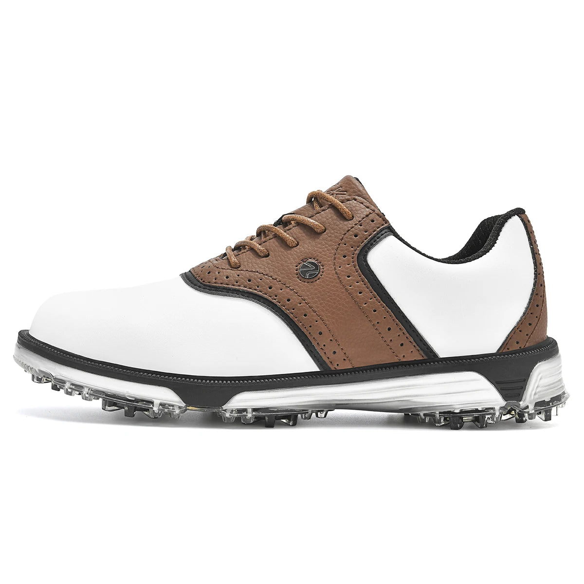 Golf Shoes waterproof Golfer Sport shoes Man Ankle Golf Sneaker supplies Golfing Shoes Non Slip Comfortable Walking Shoe white