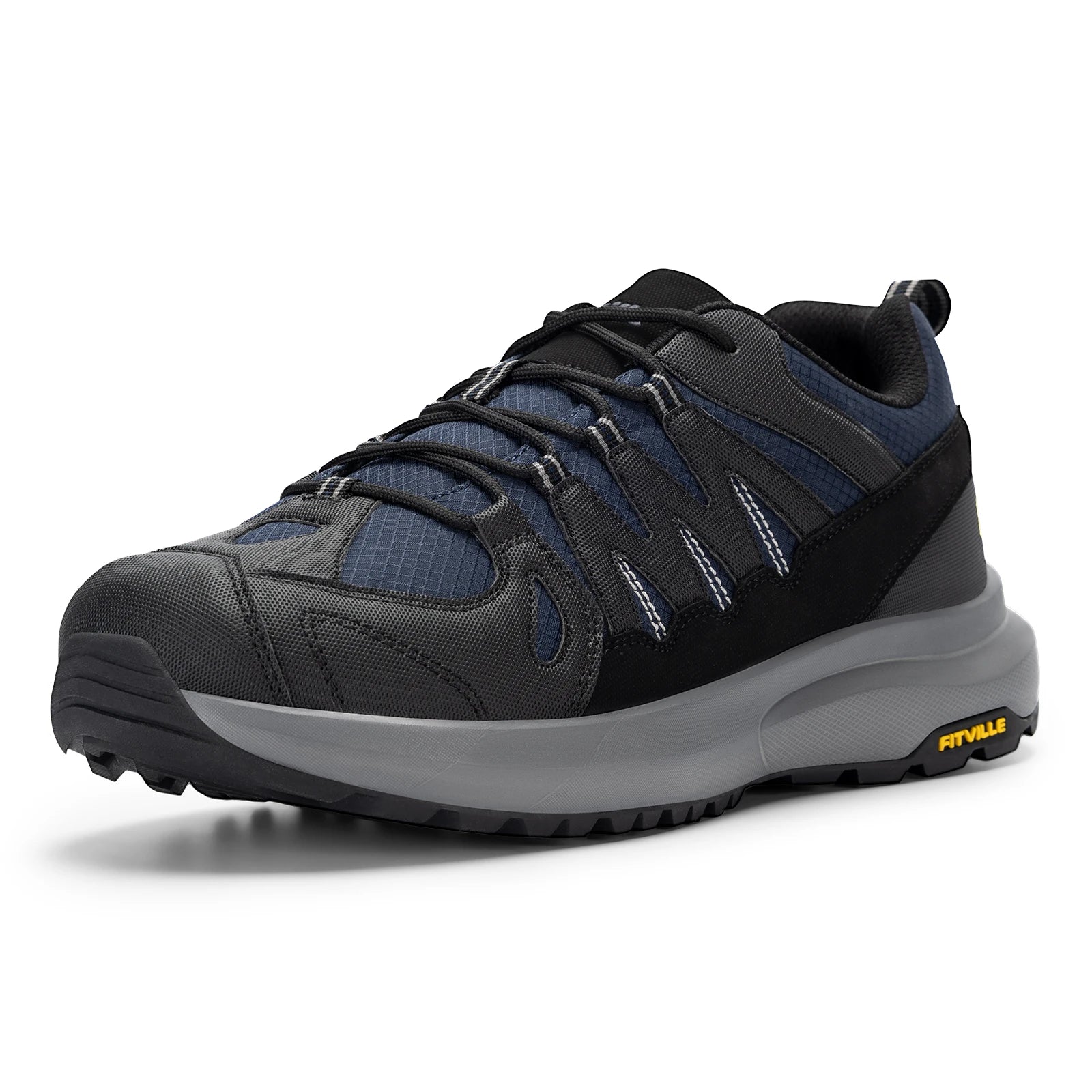 FitVille Women's Sneakers Wide Hiking and Outdoor Athletic and Trekking Trails Shoes with Arch Support and Wide Toe Box