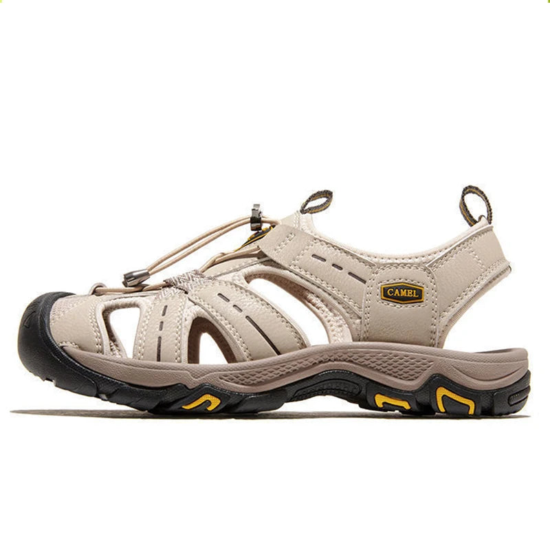 GOLDEN CAMEL Women's Sandals Summer 2024 Baotou Ladies Slippers Beach Sandal Wading Shoes for Women Outdoor Breathable Non-slip
