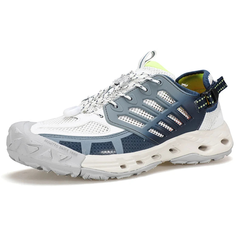 HUMTTO Chaussures de pataugeoire d'été respirantes pour hommes, sandales de randonnée pour hommes 2025, sandales de plage pour l'eau en plein air, pêche, escalade, baskets pour hommes