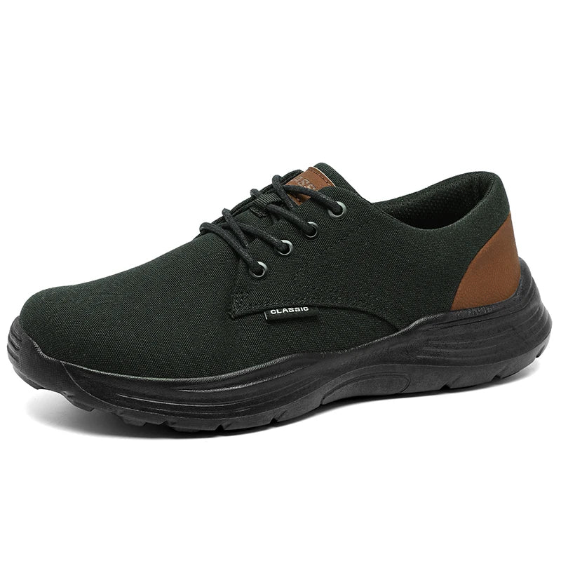 Men's Casual Shoes Canvas Breathable Loafers lightweight Platform Comfortable Outdoor Walking Shoes Classic Men Shoes Sneakers