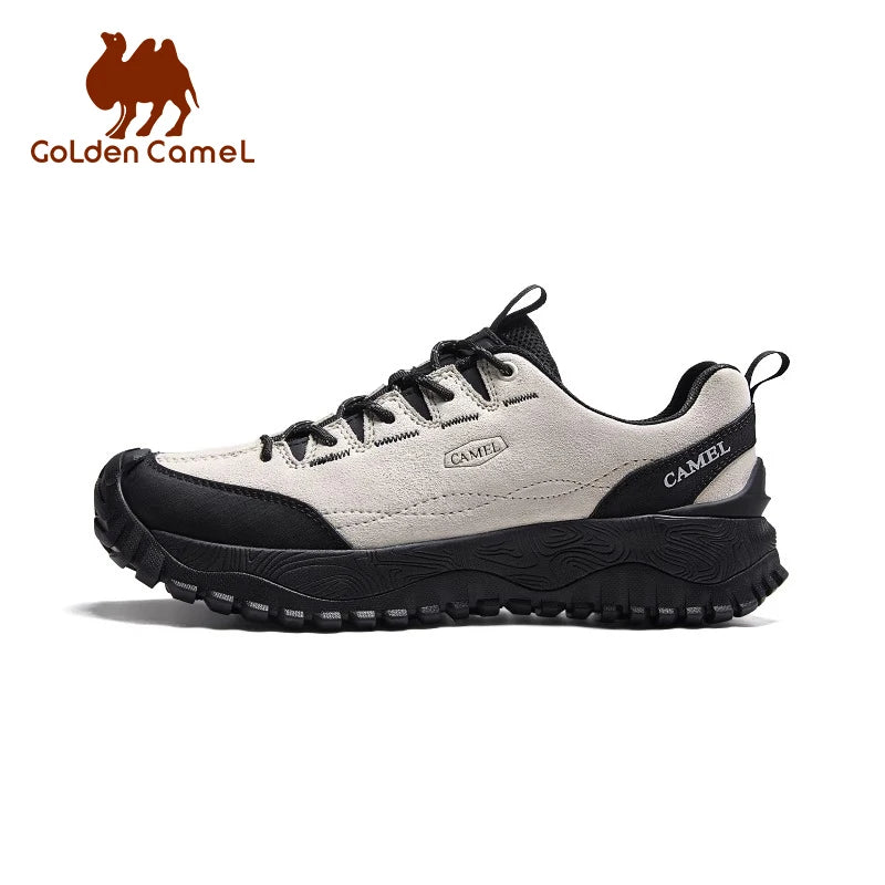 GOLDEN CAMEL Men's Hiking Shoes Anti-slip Urban Outdoor Mountaineering Shoes Comfortable Low-top Sport Casual Shoes for Men 2025