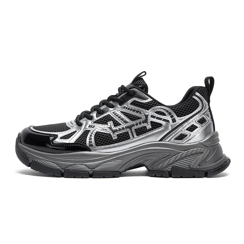 Men's Shoes Luxury Brand Sneakers Lightweight Breathable Mesh Running Shoes Outdoor Casual Athletic Ball Lace Up Designs