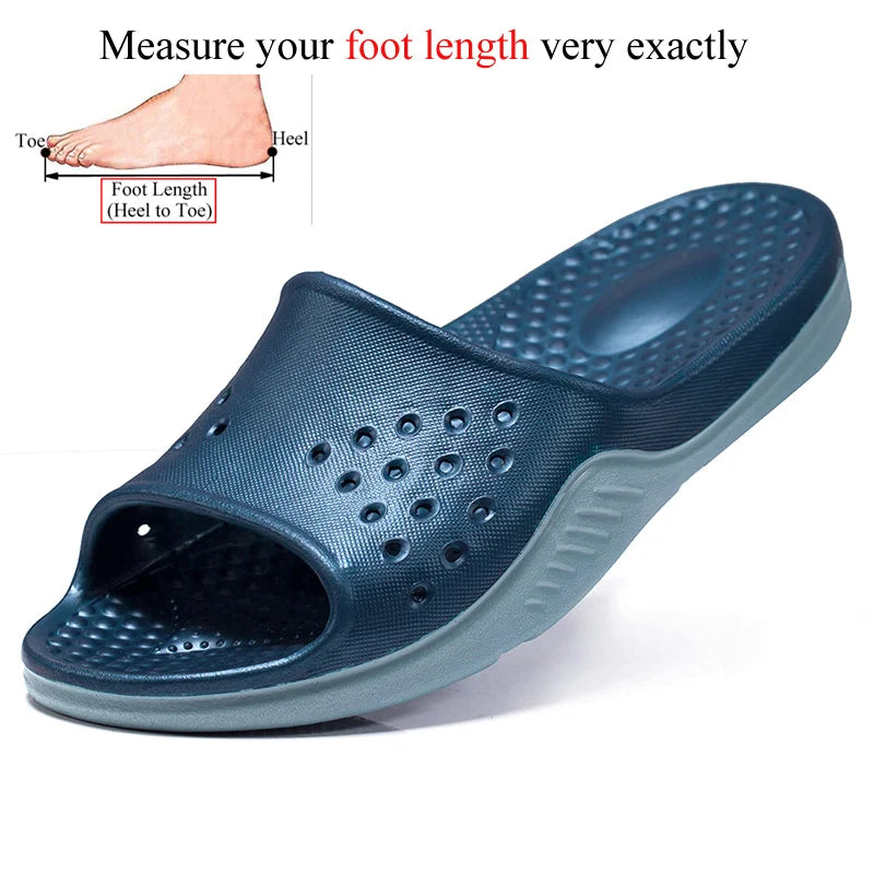 Plus Big Size 50 51 52 53 54 Summer Men Beach Rubber Slippers Slides Mens Slates Outdoor Indoor Casual