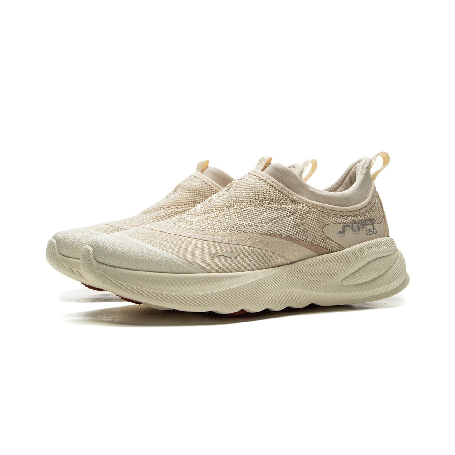 Li-Ning Women SOFT GO 2 Slip-on Casual Walking Shoes COMFOAM Breathable Flexible LiNing Comfortable Sports Sneakers AGLV006