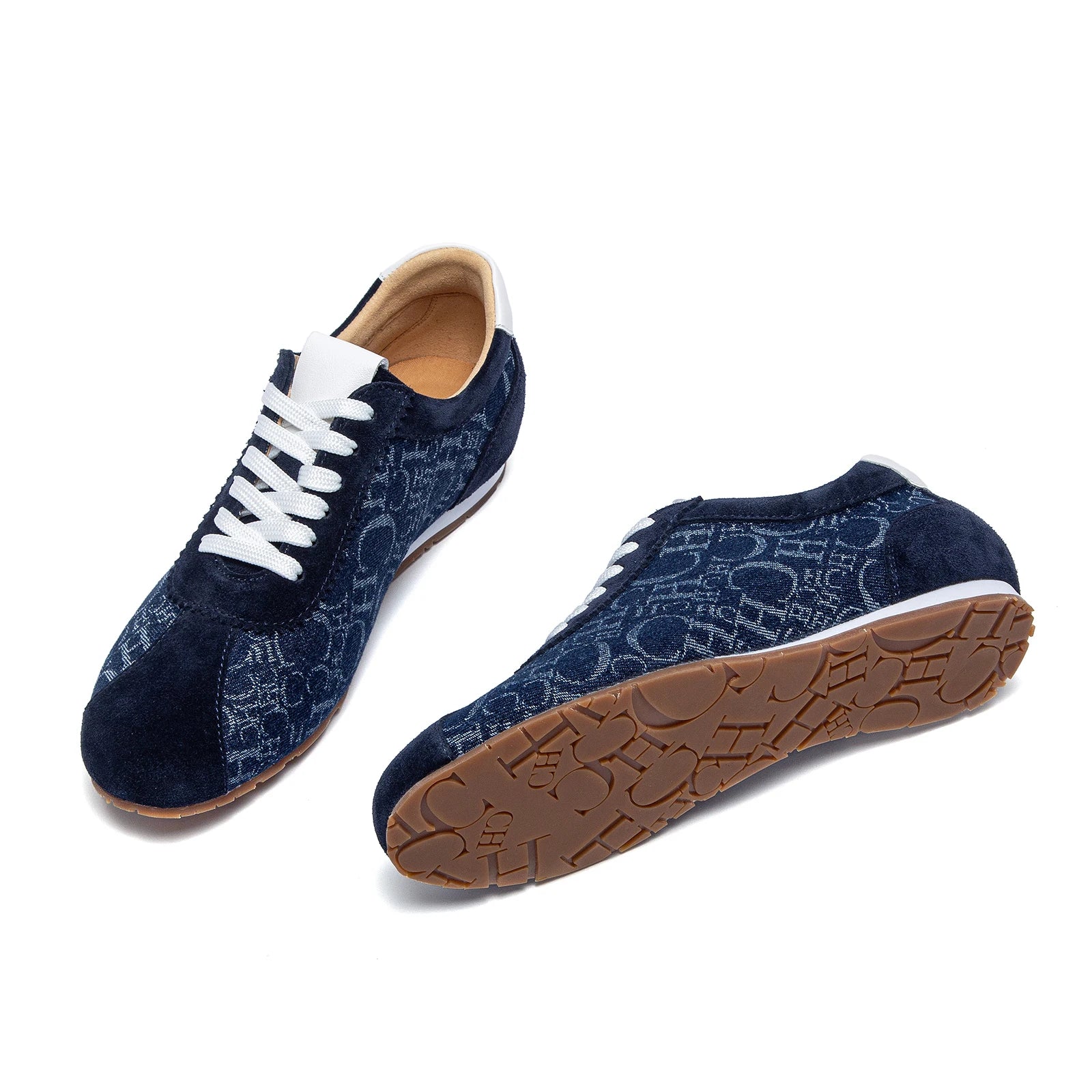 2025 New Arrival Luxury Brand Casual Shoes Women's Flat Cloth Shoes Lightweight Comfortable Lacing Spring Summer Women's Shoes