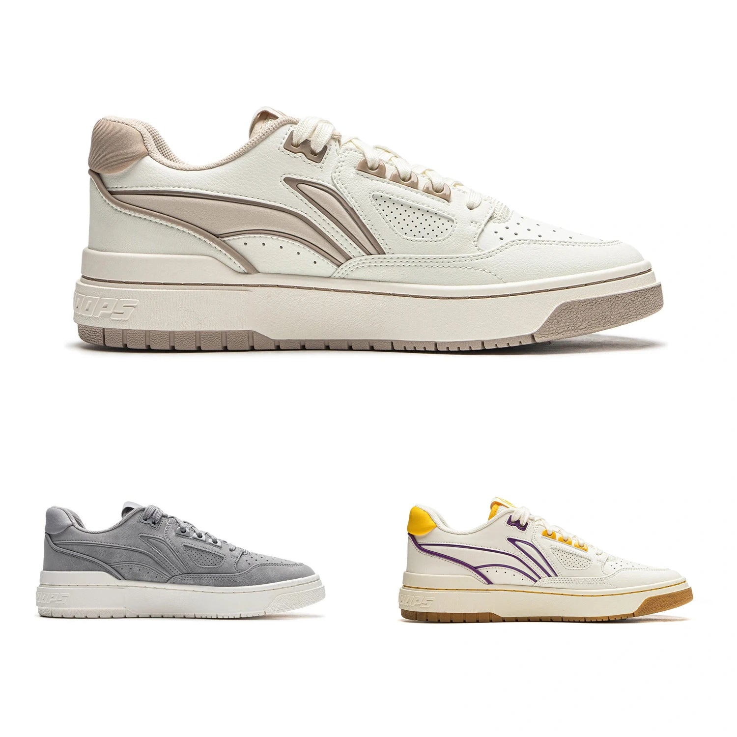 Li-Ning Men Women BADFIVE ROOKIE Basketball Culture Shoes Cushion Street Style Sport Shoes LiNing Leisure Sneakers ABCU025