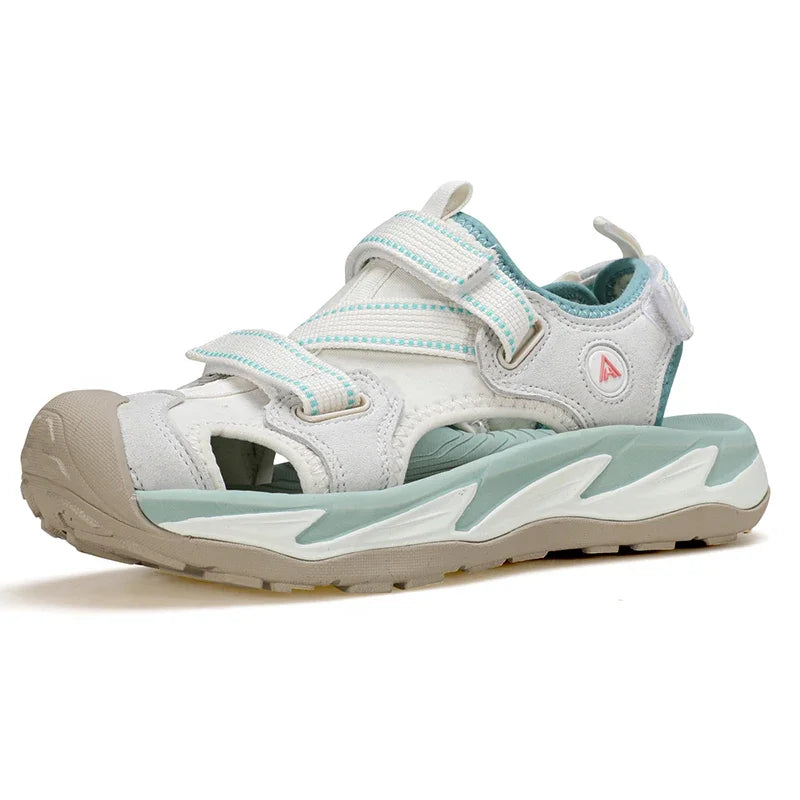 HUMTTO Chaussures de sport respirantes et plates pour femme, sandales d'extérieur, de trekking, à séchage rapide