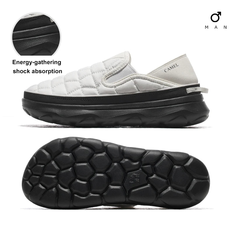 GOLDEN CAMEL Outdoor Hiking Shoes Waterproof Women Shoes Non-slip Lightweight Plus Velvet Casual Shoes for Men 2024 Winter New