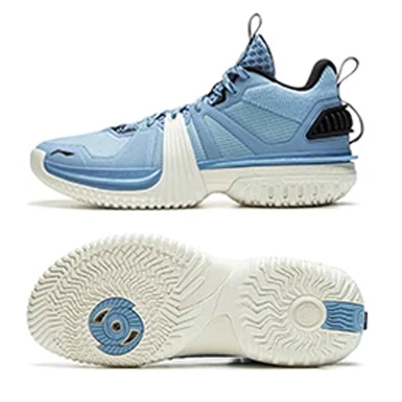 Li-Ning Men BAD5 STORM 2024 WNTR Outdoor Basketball Shoes LIGHT FOAM PLUS Cushion TUFF OS Wearable LiNing Sneakers ABFU051