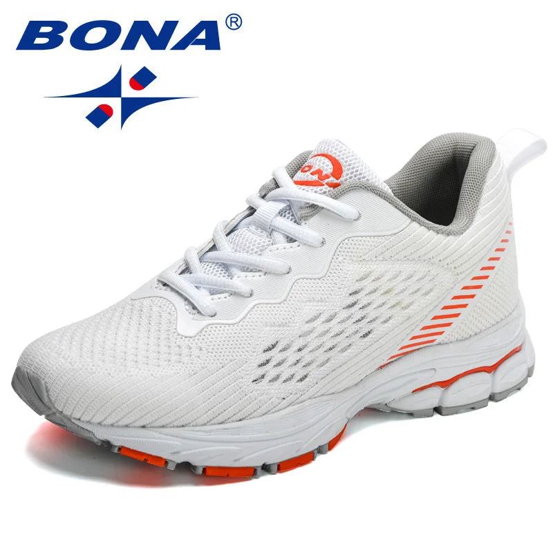 BONA New Designers Classics Sneakers Women Sports Shoes Casual Running Shoes Ladies Breathable Jogging Footwear Feminino